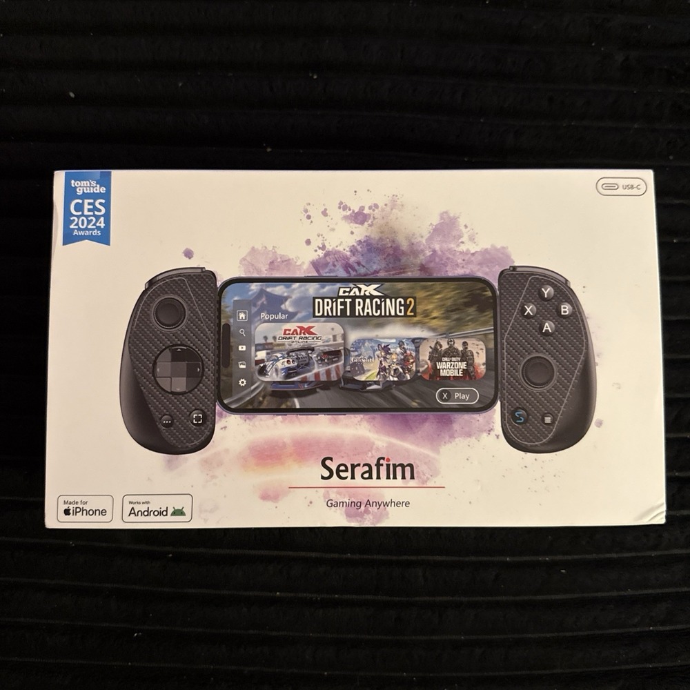 Serafim S3 USB-C Mobile Gaming Controller iPhone 15 16 17 Android Hall Effect
